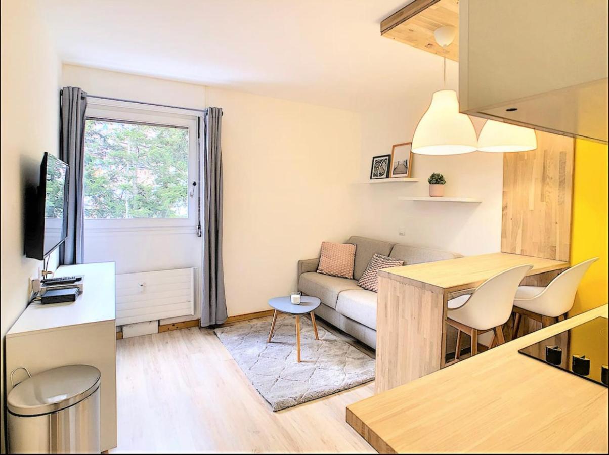Centre Saint-Gervais Studio Jaune Moderne Proche Telecabine 2 Pers Εξωτερικό φωτογραφία